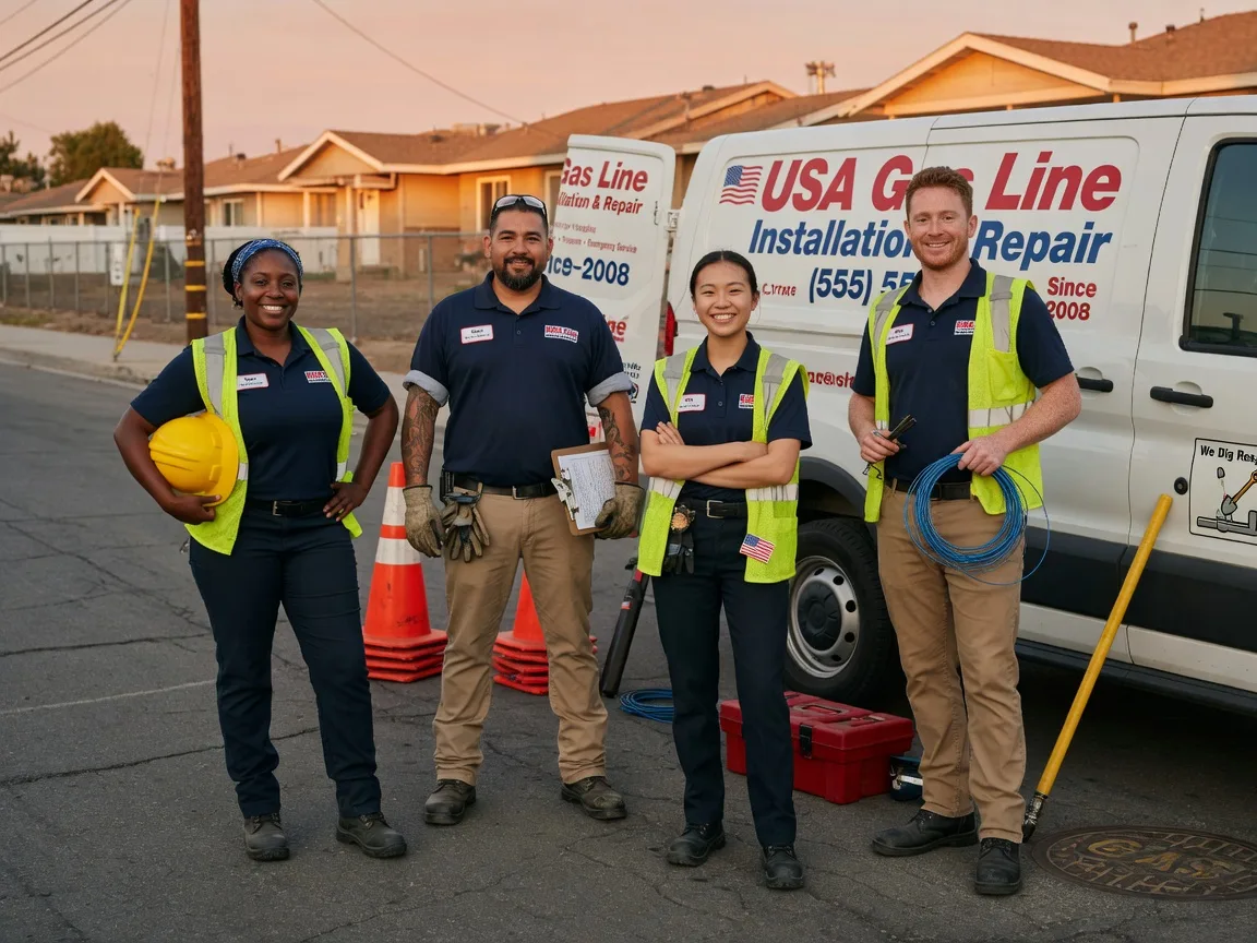 Gas Line Installation company in Halstead, KS